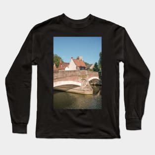 Fye Bridge over the River Wensum, Norwich Long Sleeve T-Shirt